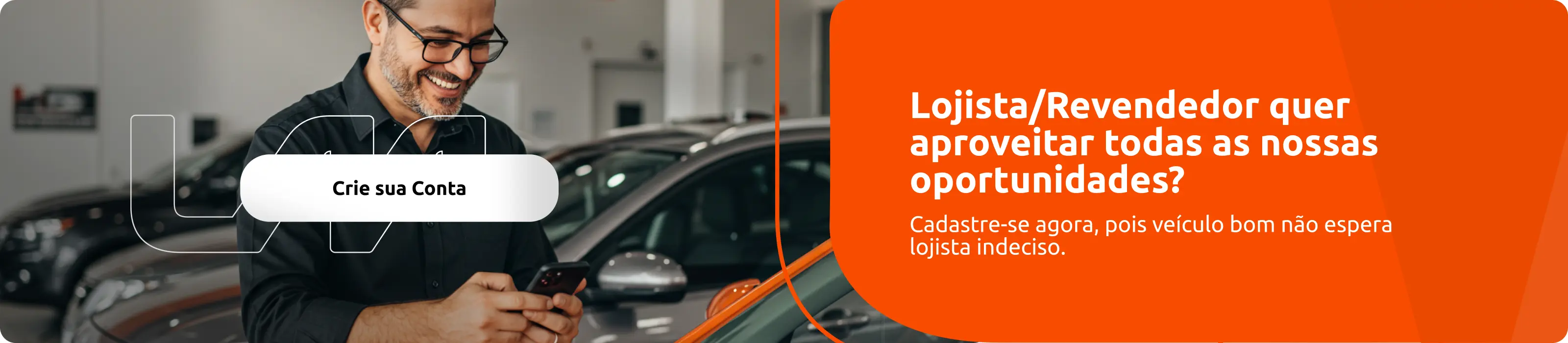 Imagem de Banner para Lojista/Revendedor se cadastrar