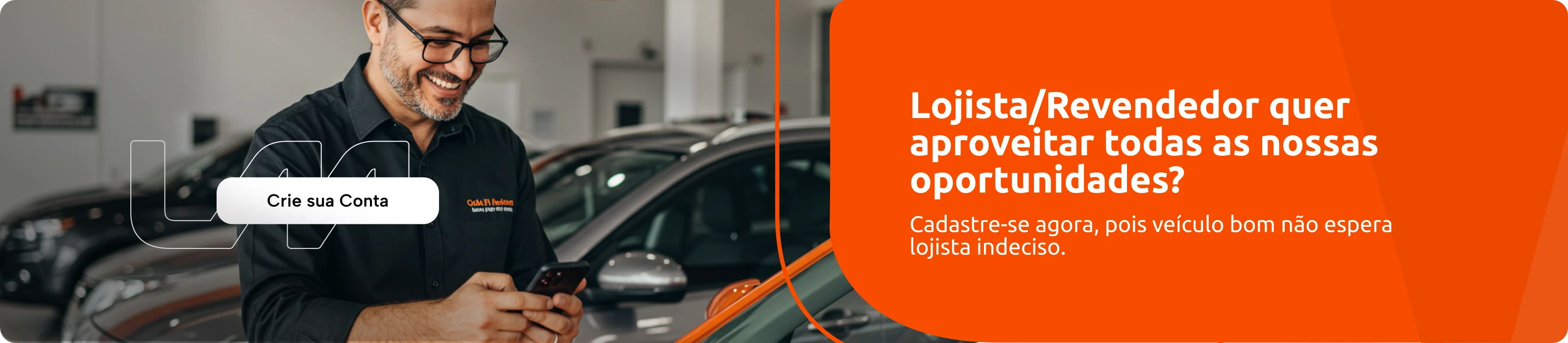 Imagem de Banner para Lojista/Revendedor se cadastrar